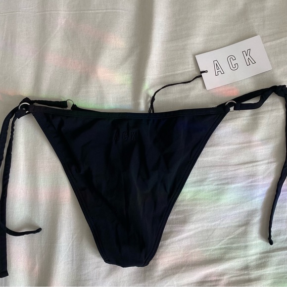 NWT Ack Work. Black Bikini. Size S - Picture 4 of 10